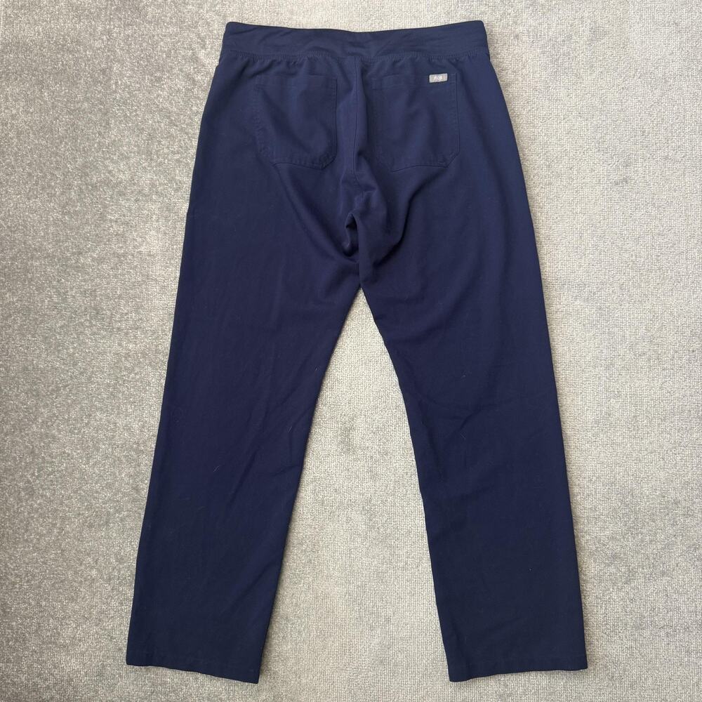 FIGS Scrub Pants Mens Large Navy Technical Collection Drawstring Straight Leg - Picture 8 of 10